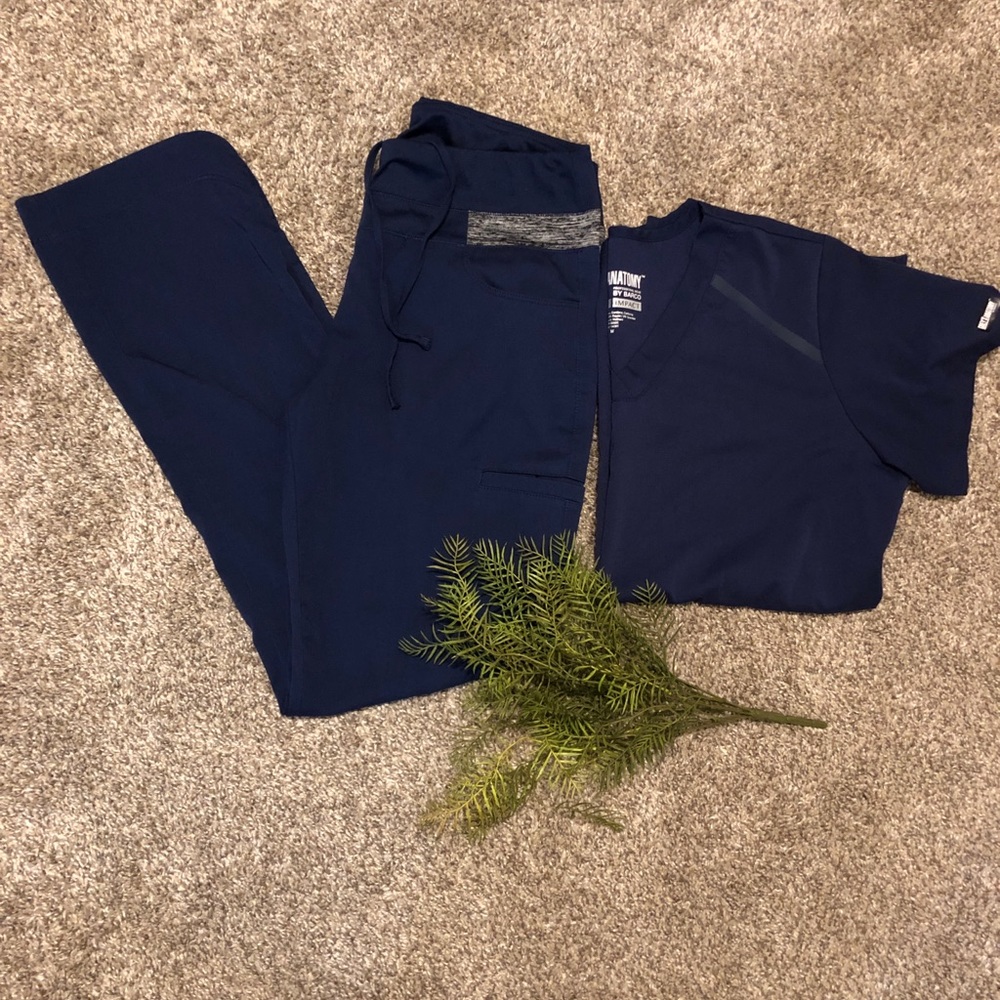 Grey’s anatomy scrub set navy small